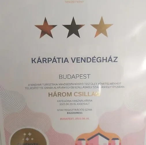 Konukevi Karpatia Vendeghaz 1201 3*